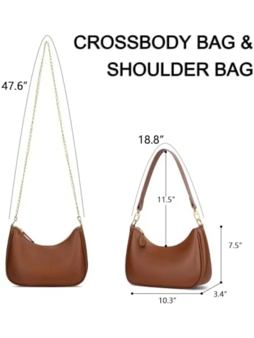 Cute Hobo Shoulder Bag for Women | Stylish Underarm Purse & Handbag